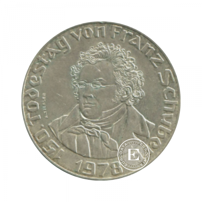 50 šilingų (20 g) sidabrinė moneta I Serija, Austrija mix metai