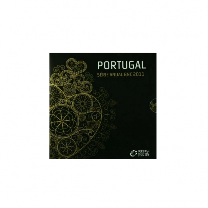 3.88 Eur apyvartinių monetų rinkinys Portugalija 2011