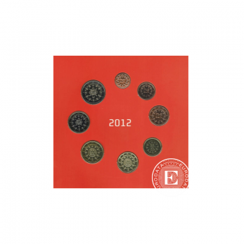 3.88 Eur monetų rinkinys, Portugalija 2012