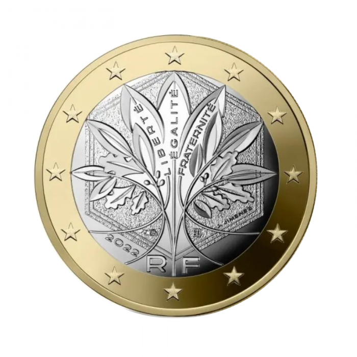 3.88 Eur PROOF coinset , France 2022