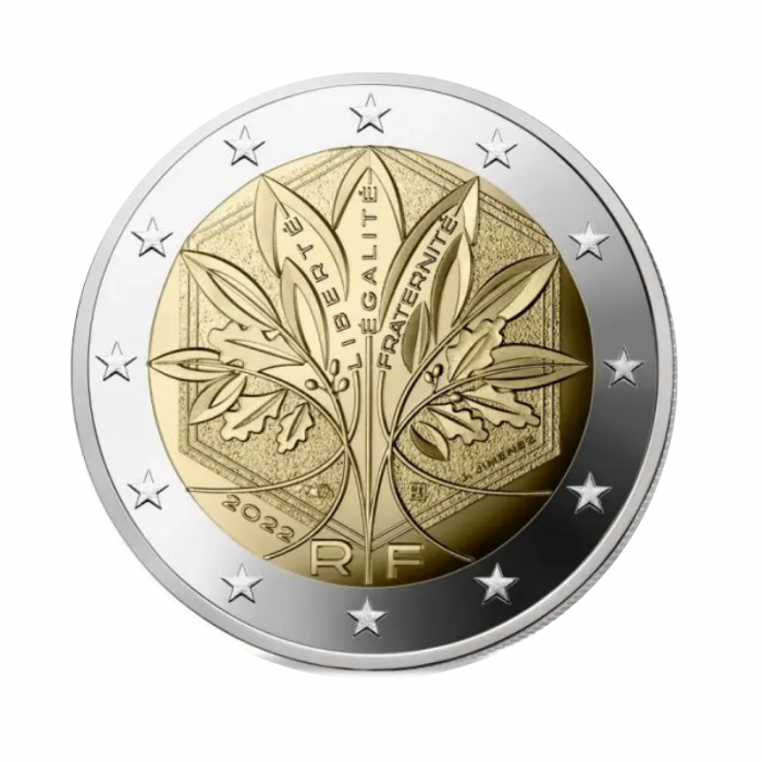 3.88 Eur PROOF monetų rinkinys, Prancūzija 2022