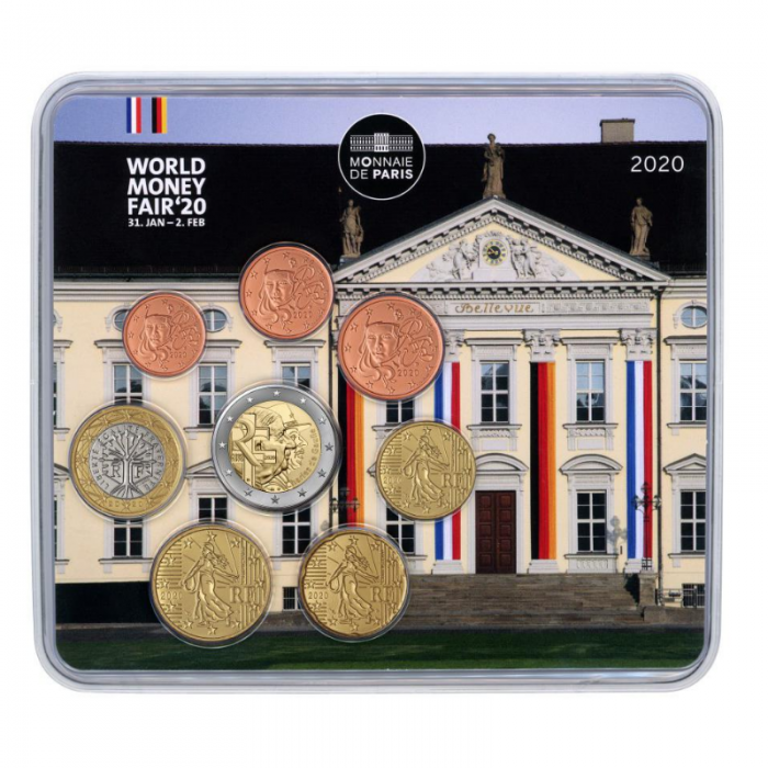 Berlin coin set 3.88 Eur World Money Fair, France 2020