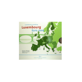 7.88 Eur apyvartinių monetų rinkinys Liuksemburgas 2009