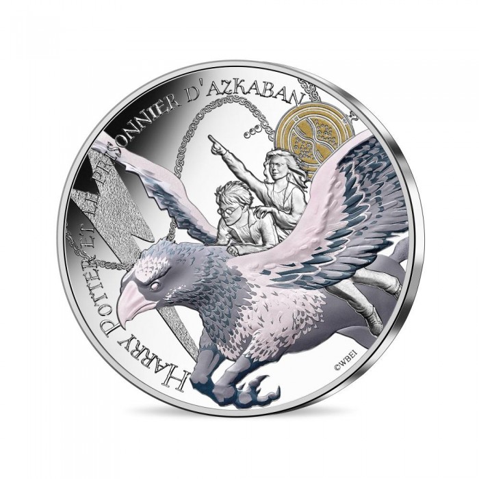 10 Eur silver coin Harry Potter and the Prisoner of Azkaban 06/18, France 2021