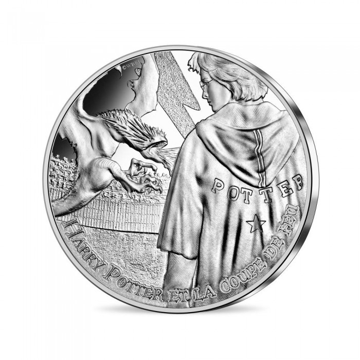10 Eur silver coin Harry Potter and the Goblet of Fire 07/18, France 2021