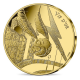 250 eurų (3g) auksinė moneta, HARRY POTTER kolekcija 2/2, Prancūzija 2021, Quidditch