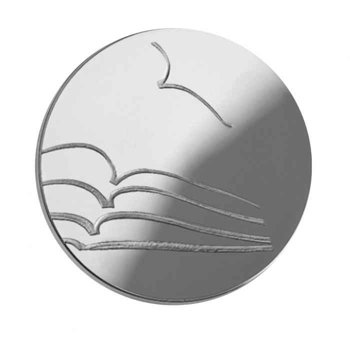5 eur silver coin Literature, Lithuania 2015