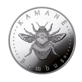 50 litų sidabrinė moneta Kamanė, Lietuva 2008