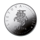 50 litas silver coin Bumblebee, Lithuania 2008