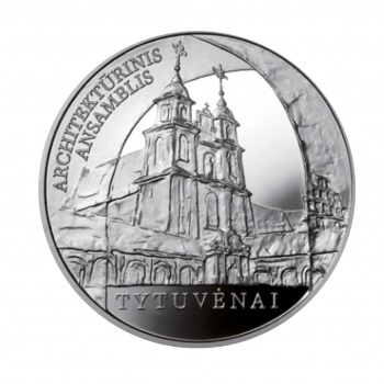 50 litų sidabrinė moneta Tytuvėnai, Lietuva 2009