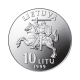 10 litów moneta Kaunas, Litwa 1999