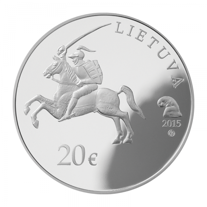 20 eurų sidabrinė moneta 250-osioms M. K. Oginskio gimimo metinėms, Lietuva 2015