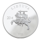 20 euro coin 25th anniversary of the consolidation of Independence, Lithuania 2016