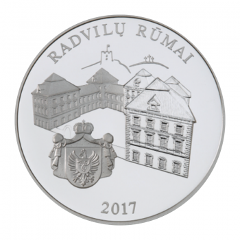 20 eurų moneta Radvilų rūmai, Lietuva 2017