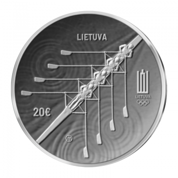 20 Eur moneta XXXII Olimpiada Tokijuje, Lietuva 2021