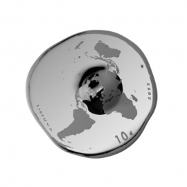 10 Eur sidabrinė moneta Nėra planetos B, Lietuva 2022