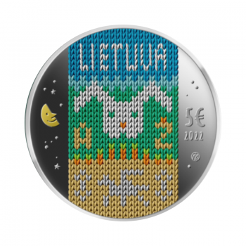 5 Eur moneta Zuikis Puikis, Lietuva 2022