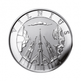 10 litų moneta Vilnius, Lietuva 1998