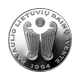 10 litas coin Lithuanian World Song Festival, Lithuania 1994