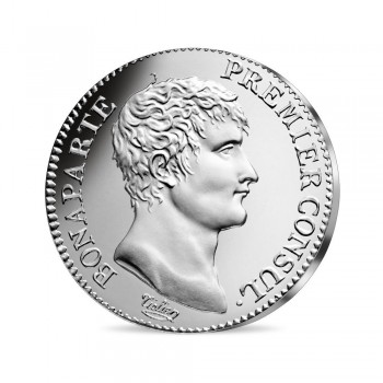 10 eurų sidabrinė* moneta iš COIN OF HITORY kolekcijos 8/18, Prancūzija 2019 || Napoleon Bonaparte