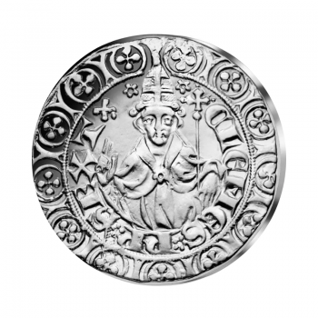 10 eurų sidabrinė* moneta iš COIN OF HISORY kolekcijos 13/18, Prancūzija 2019 || Popes of Avignon