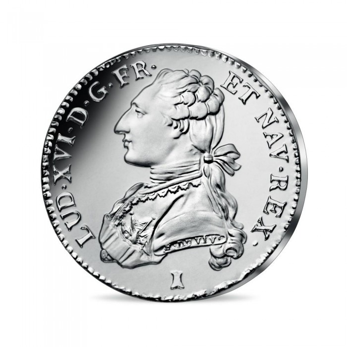 10 Eur silver coin La Fayette 16/18, France 2019 || Coin of history 