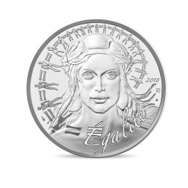 20  Eur silver coin Marianne - Equality, France 2018