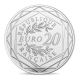 20 eurų sidabrinė moneta Mariana - laisvė, Prancūzija 2017