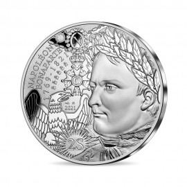 100 Eur silver coin Napoleon I, France 2021 || Bicentenary of his passing away