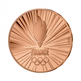 ¼ Eur coin Team France, Olympic Games Paris 2024, France 2021