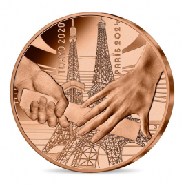 ¼ Eur coin Olympic Games Paris 2024, France 2021