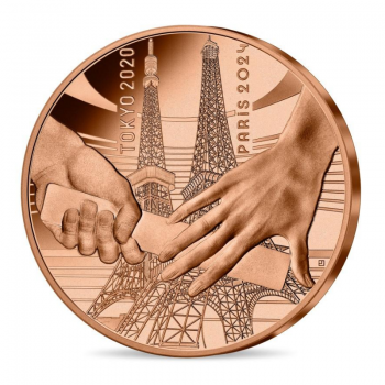 ¼ Eur moneta Olimpinės žaidynės Paryžiuje 2024, Prancūzija 2021