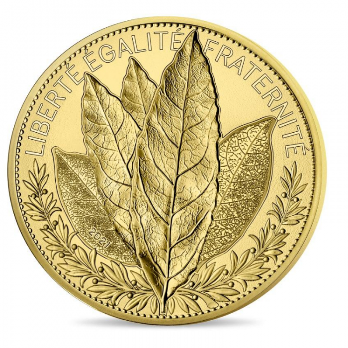 250 Eur (3 g) gold coin The Laurel, France 2021