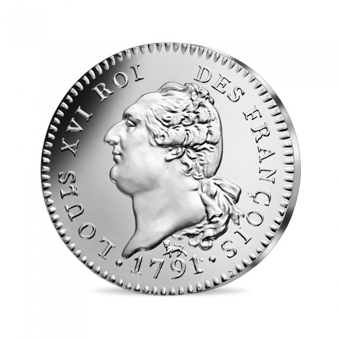 10 Eur silver coin The Louis XVI 7/18, France 2019 || Coin of History