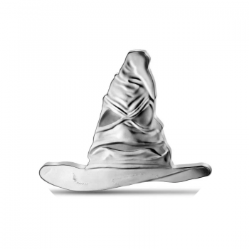 10 Eur (22.20 g) sidabrinė PROOF moneta Harry Potter - Paskirstymo skrybėlė, Prancūzija 2022