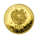 1 g. auksinė moneta Nojaus arka, Armėnija 2023 (su sertifikatu)