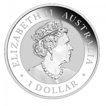 1 oz sidabrinė moneta Australijos Laukinis Arklys, Australija 2021