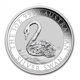 1 oz (31.10 g) sidabrinė moneta Australijos Sidabrinė Gulbė, Australija 2021