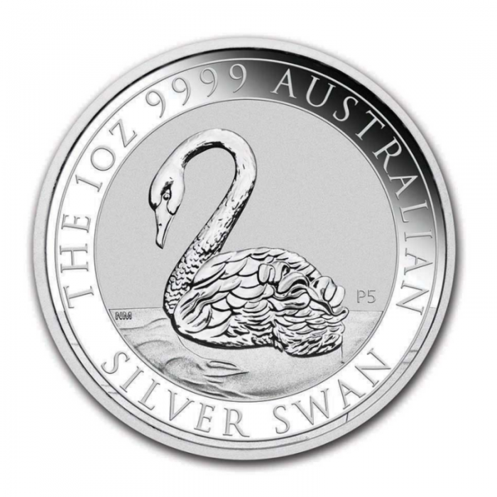 1 oz (31.10 g) silver coin Australian Silver Swan, Australia 2021