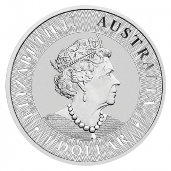 1 oz sidabrinė moneta Kengūra, Australija 2021