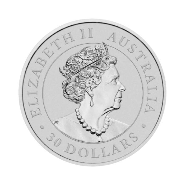 1 kg silver coin Kookaburra, Australia 2022