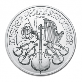 1 oz (31.10 g) sidabrinė moneta Vienos Filharmonija, Austrija 2022
