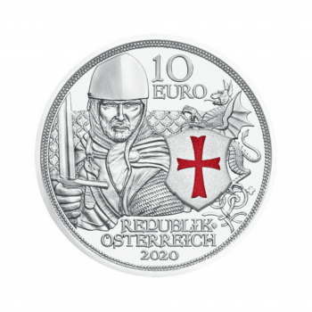 10 euro silver coin Courage, Austria 2020