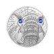 20 Eurų Sidabrinė moneta Dramblio ramybė, Austrija 2022