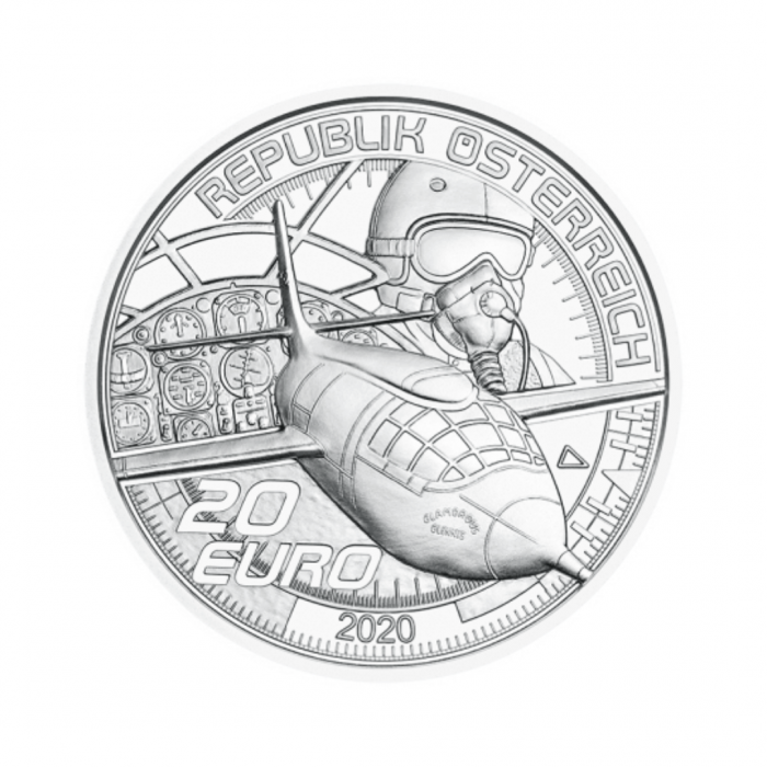 20 Euro silbermünzen DEM HIMMEL ENTGEGEN IM SET, Österreich 2021