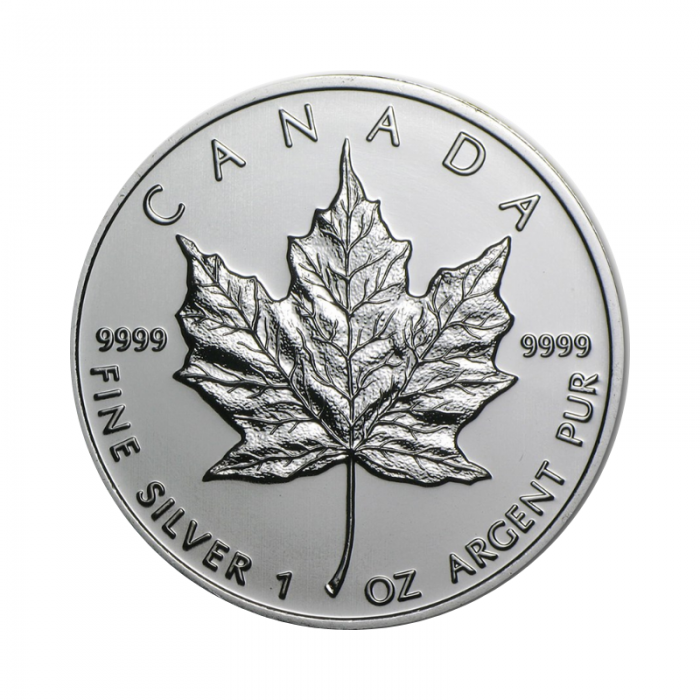 1 oz (31.10 g) silver coin Maple Leaf, Canada 2009