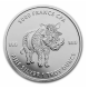 1 oz (31.10 g) sidabrinė moneta Mandala Afrikinis Karpotis, Čadas 2021 