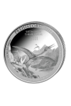 1 oz (31.10 g) sidabrinė moneta Pterozaurai, Kongo Respublika 2021