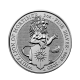 2 oz (62.20 g) silver coin Queen's Beasts, White Lion of Mortimer 2020