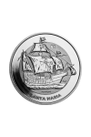 1 oz (31.10 g) sidabrinė moneta Santa Maria, Didžiosios Britanijos Mergelių Salos 2022